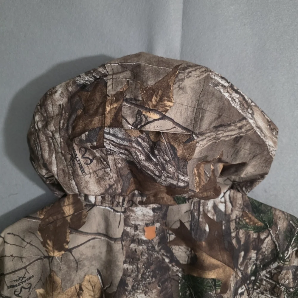 NWT Field & Stream Mens RealTree Hydroproof Camo Rain Jacket Size Medium